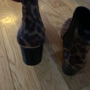 Kohl’s Nine West leopard print boots